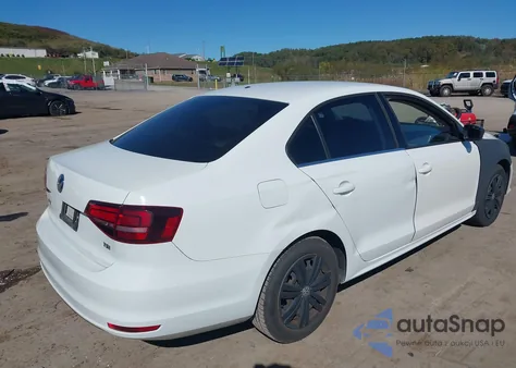 2017 Volkswagen Jetta 1.4T S из США, поврежденный, VIN 3VW2B7AJ0HM334294